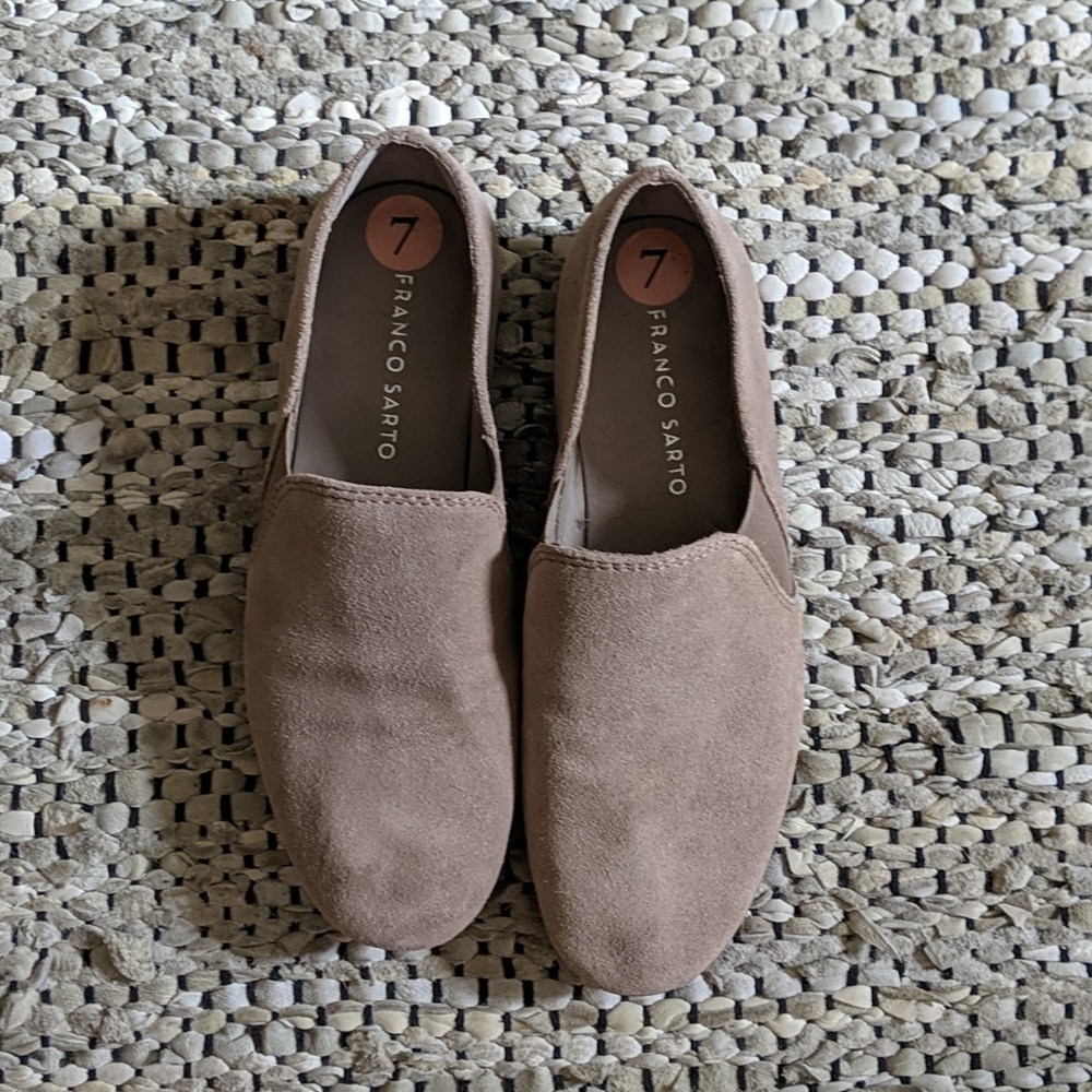 MOVING! Make an offer! Franco Sarto suede flats